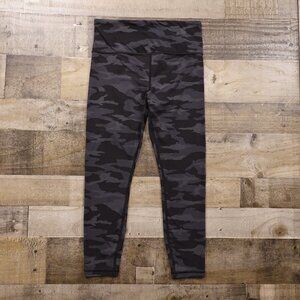 Athleta Elation 7/8 Tight Women’s Medium Black Camo Yoga Leggings